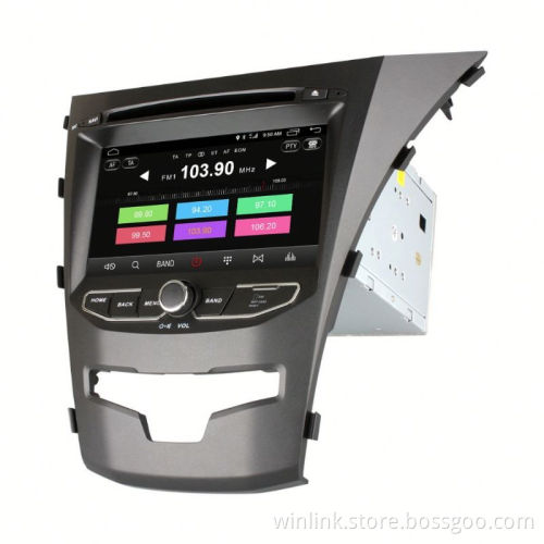 Ownice C500 Android 6.0 quad core car dvd player for ssangyong korando support canbus bulit in Wifi BT